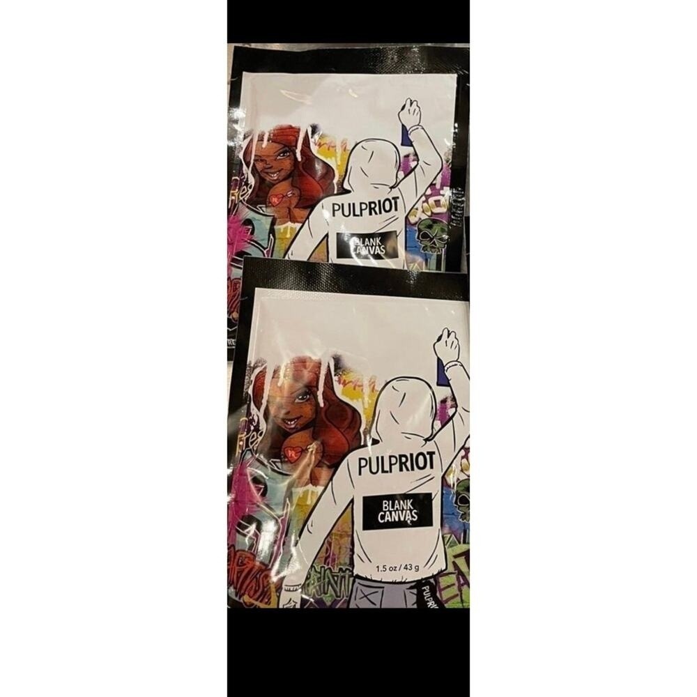 Pulp Riot Blank Canvas Hair Color Remover 2 Pack Powder Packets